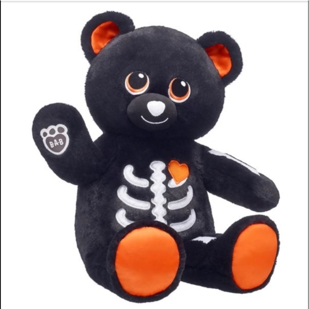 SOLD - Build a Bear - Rare Skeleteddy